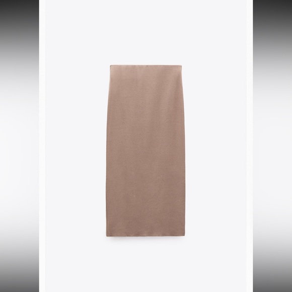 ZARA Soft Sweater & Skirt Matching Set - Picture 6 of 10